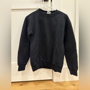 tna cozyaf black crewneck